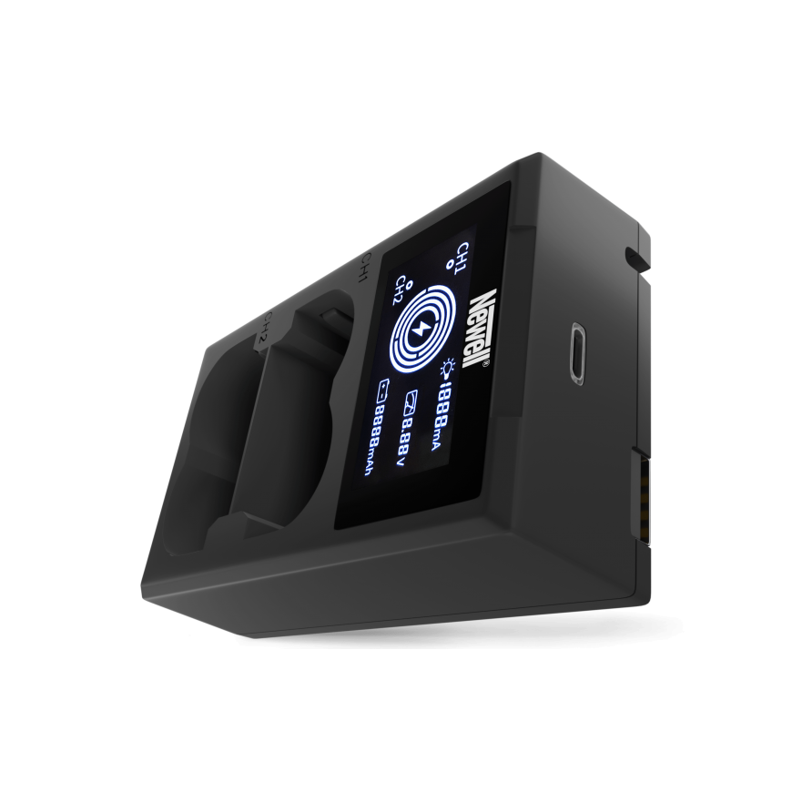 Newell Camera Charger Newell FDL-USB-C Dual Channel Charger for NP-W235 Batteries