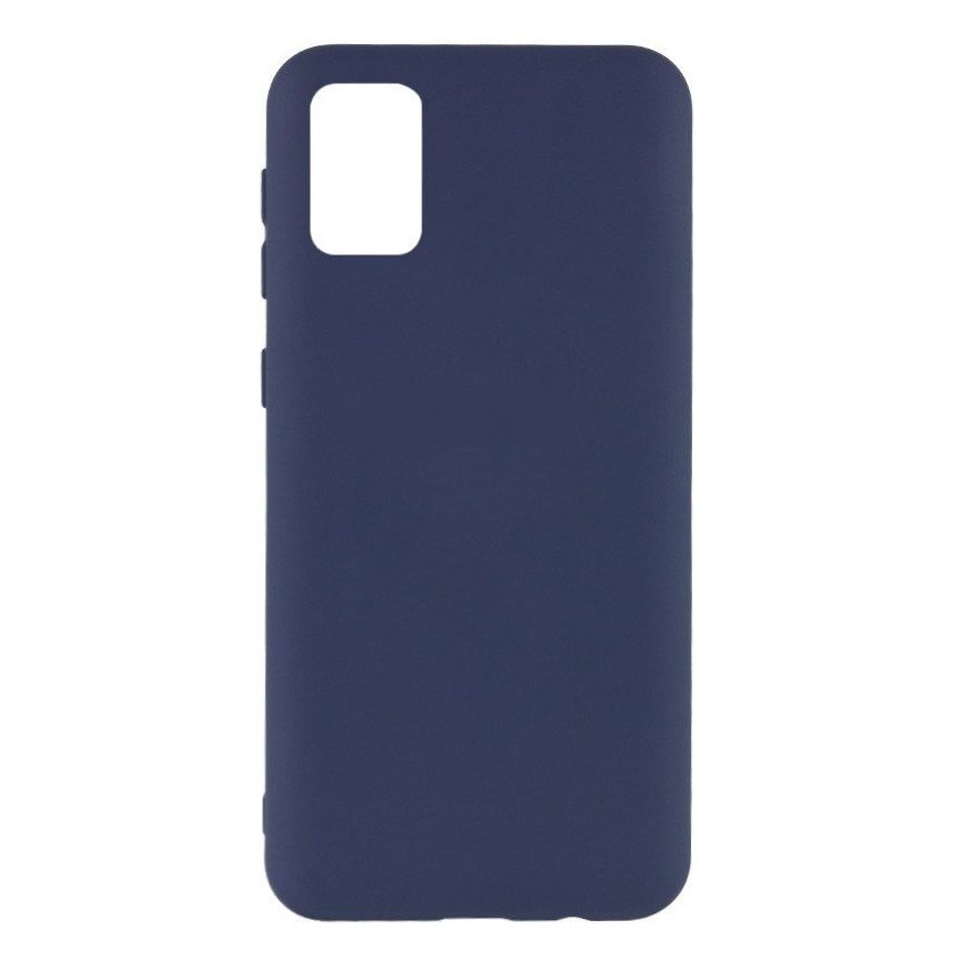 Evelatus Samsung Galaxy A02s Nano Silicone Case Soft Touch TPU Midnight Blue