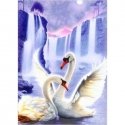Beldizart IŠPARDAVIMAS Deimantinio dažymo komplektas Swan Pair 50x67 cm AZ-197 Beldizart IŠPARDAVIMAS Deimantinio dažymo komplektas Swan Pair 50x67 cm AZ-197