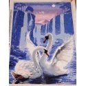Beldizart SALE Diamond Painting Kit Swan Pair 50x67 cm AZ-197 Beldizart SALE Diamond Painting Kit Swan Pair 50x67 cm AZ-197