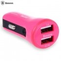Baseus Universal Tiny Car Charger CCALL-CR0R Pink Baseus Universal Tiny Car Charger CCALL-CR0R Pink