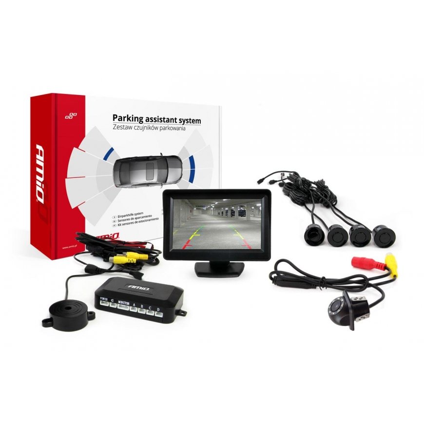 Amio Parking sensor kit tft01 4