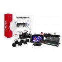 Amio Parkavimosi jutiklių rinkinys, atbulinės eigos LED-graf 8 jutikliai juodi