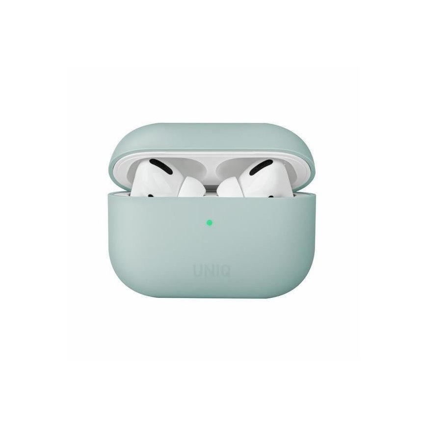 Uniq Case ochronne Lino do AirPods Pro in turquoise color