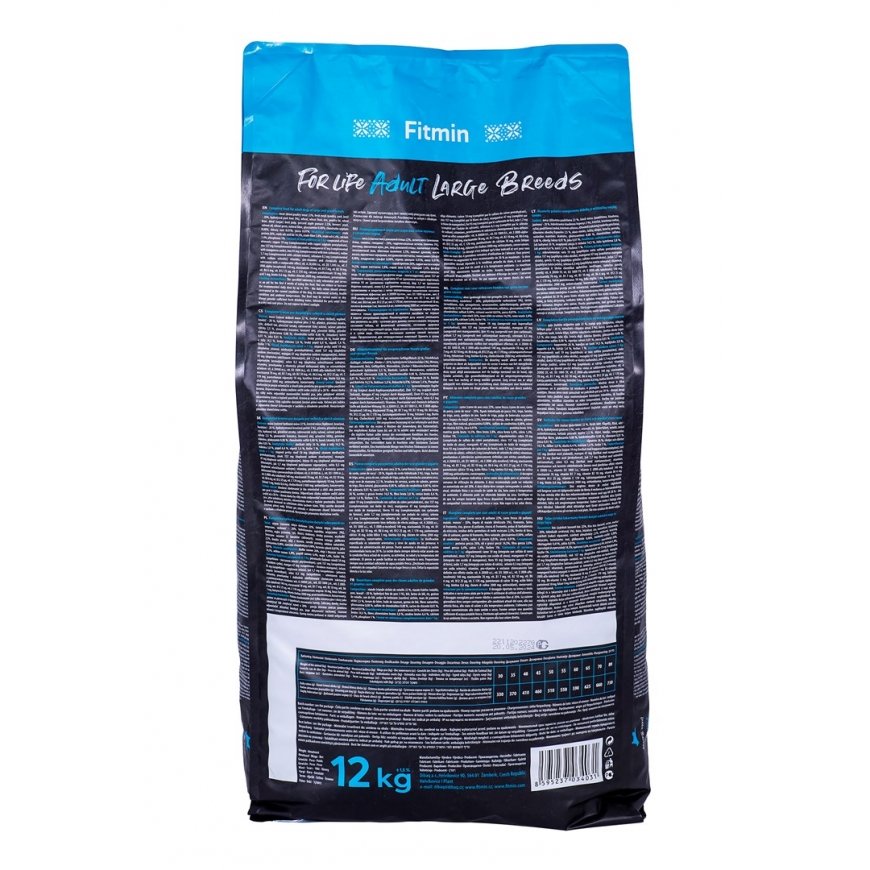 FITMIN For Life Adult suurt tõugu - kuivkoeratoit - 12 kg – 3