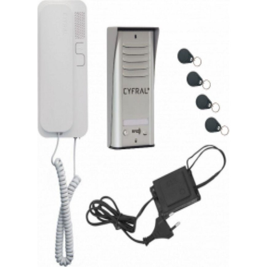The screen of Ornos Lygiavais's COSMO interphone is gray – 3
