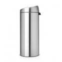 Brabantia Touch Bin, 30L Apaļš Plastmasa, Nerūsējošs tērauds Brabantia Touch Bin, 30L Apaļš Plastmasa, Nerūsējošs tērauds