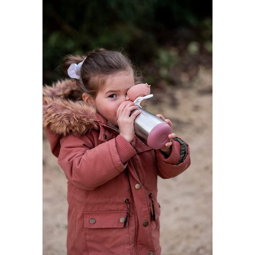 BEABA METAL DRINK FROM 18 MONTHS, 350 ML, OLD Pink – 4
