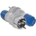 KEL Extension distributor with 3 sockets with 16A 250V IP54 gray / blue GN-X3 / 54 W-01157 KEL Extension distributor with 3 sockets with 16A 250V IP54 gray / blue GN-X3 / 54 W-01157