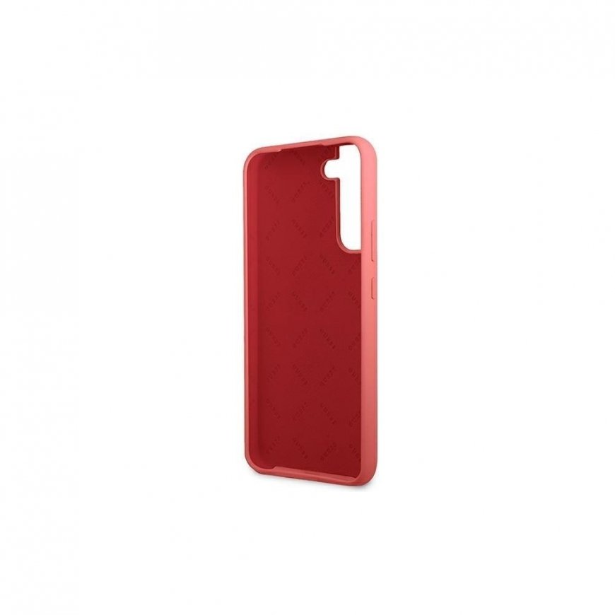 Guess GHUCS22MLSLMGFU S22+ S906 Fuchsia/Fuchsia Hard Case Silicone Pattern Metal Logo – 4