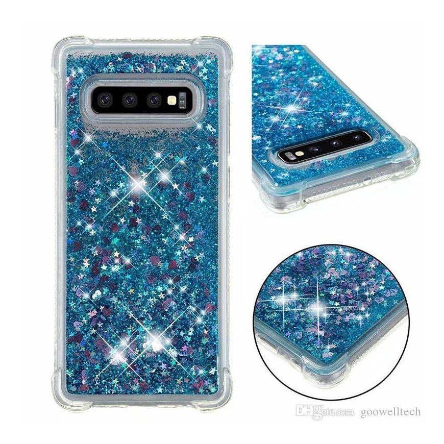 OEM N/A iPhone XR Liquid Sparkle TPU Back Case Blue