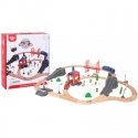 Tooky Toys Tooky Toy Medinis traukinys „Ambulans 70 el“. Tooky Toys Tooky Toy Medinis traukinys „Ambulans 70 el“.