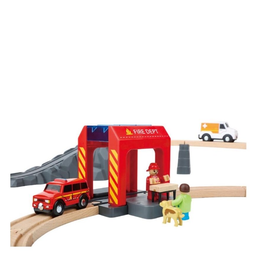 Tooky Toys Tooky Toy Medinis traukinys „Ambulans 70 el“. – 3