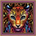 Beldizart Vaivorykštinis leopardas 30x30 cm AZ-1752