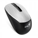 Genius pelė NX-7015, 1600DPI, 2.4 [GHz], optinis, 3 kl., belaidis USB, pilkas, AA