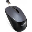 Genius pelė NX-7015, 1600DPI, 2.4 [GHz], optinis, 3 kl., belaidis USB, pilkas, AA