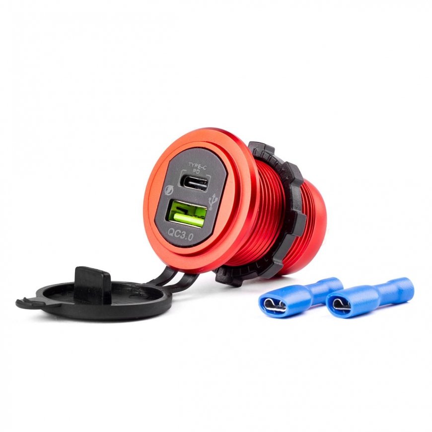 Amio Waterproof charger with USB sockets