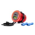Amio Waterproof charger with USB sockets + usb-c 12 / 24v mod-09