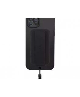 Uniq UNIQ dėklas Heldro iPhone 12 Pro Max 6,7 colių juodas / vidurnakčio juodas Antimikrobinis