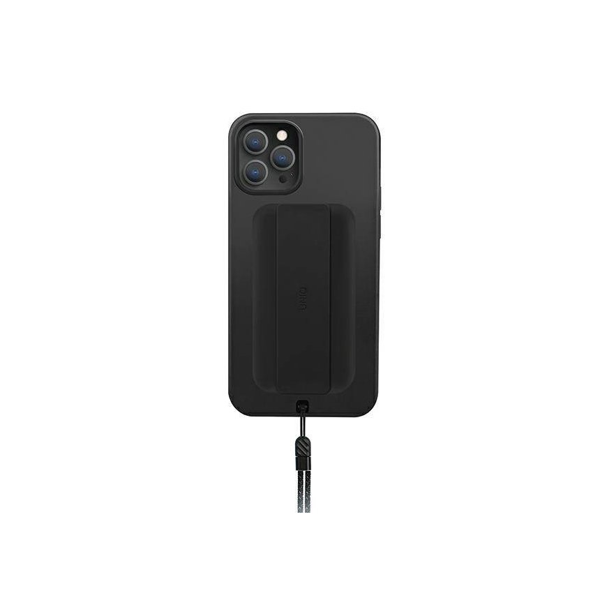 Uniq UNIQ dėklas Heldro iPhone 12 Pro Max 6,7 colių juodas / vidurnakčio juodas Antimikrobinis – 2