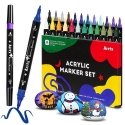 Acrylic markers - felt-tip pens ARRTX, 24 colors