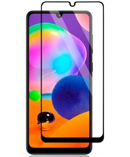 iLike Samsung Samsung A31 2.5D Black Frame Full Glue