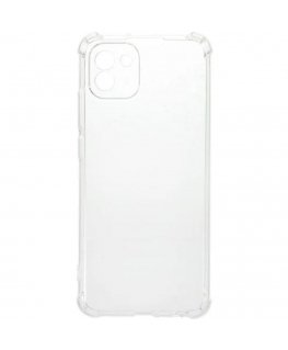 Evelatus Samsung Galaxy A03 Military Shockproof Silicone Case TPU Transparent
