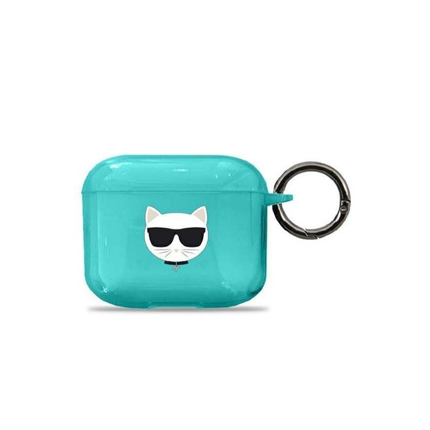 Karl Lagerfeld Protective case KLA3UCHFL Choupette AirPods 3 blue – 2