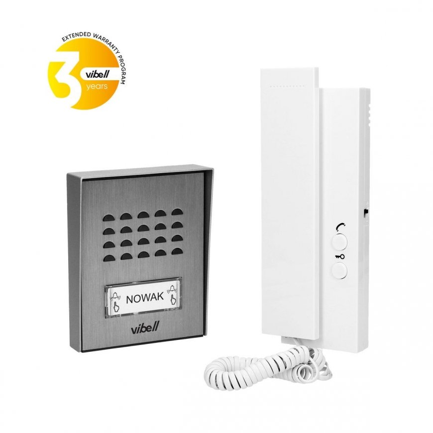 Orno SAGITTA single-family, 2-wire, surface-mounted intercom kit – 2