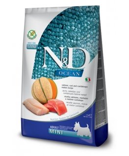 Farmina Pet Food SALMON, COD & CANTALOUPE MELON ADULT MINI