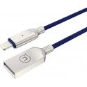 Cable USB Usams USB-A - Lightning 1.9 m Blue (IPYSUSB202)
