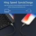 Kabelis USB Usams USB-A – Lightning 1,9 m Mėlyna (IPYSUSB202)