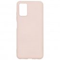 Evelatus Samsung Galaxy A03s Nano Silicone Case Soft Touch TPU Beige