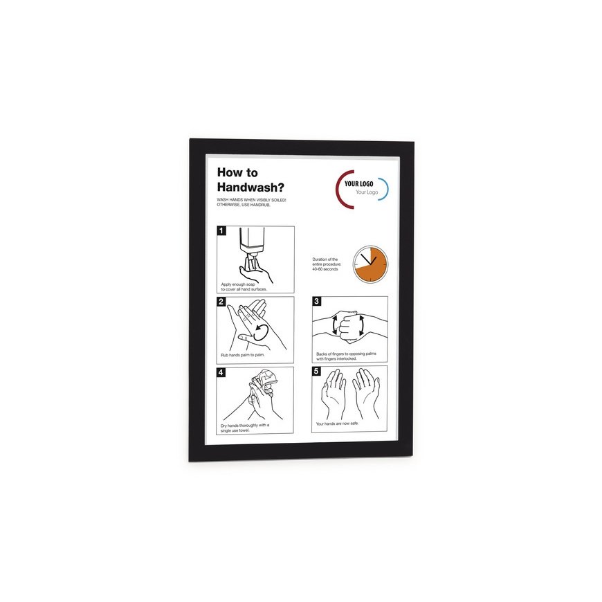Durable 4872-01 магнитная рамка A4 Черный – 3