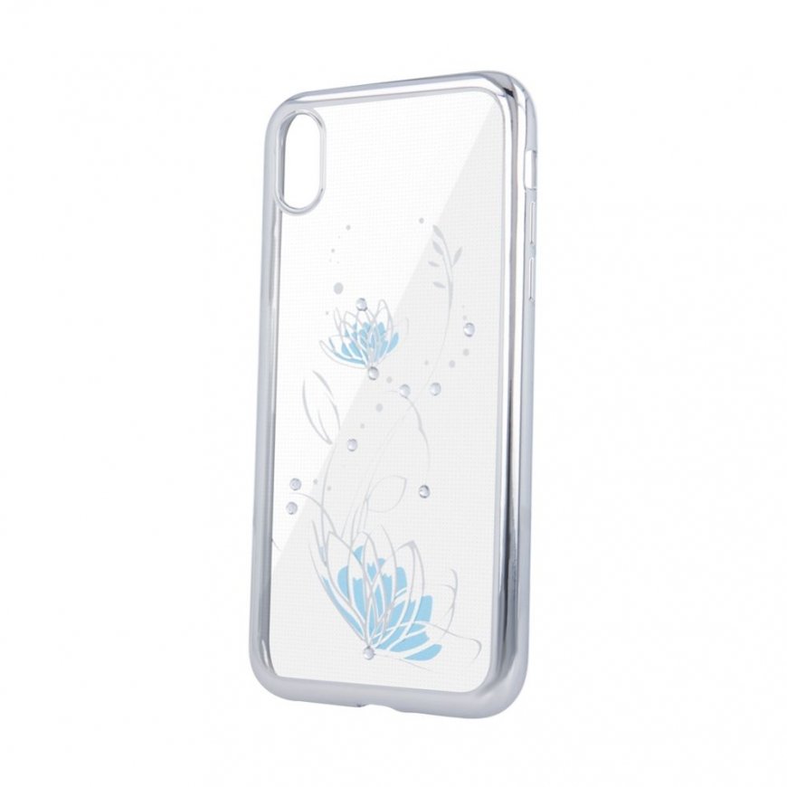 iLike Apple iPhone X / iPhone XS Lotus case Silver
