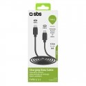 SBS TECABLETCC31K USB кабель 1,5 m USB 3.2 Gen 1 (3.1 Gen 1) USB C Черный
