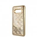 Guess Samsung Galaxy S10e Glitter 4G Peony Hard Case Gold Guess Samsung Galaxy S10e Glitter 4G Peony Hard Case Gold