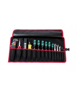 Parat 5990828991 Instrumentu kaste Āda Melns, Sarkans