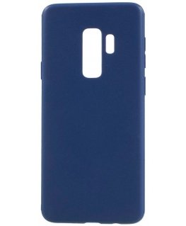 Evelatus Samsung Galaxy S9 Plus Premium Soft Touch Silicone Case Midnight Blue