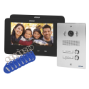 Orno Two-family video intercom, handset, color, 7-inch LCD, with remote control reader, intercom, built-in, INDI MULTI P Orno Two-family video intercom, handset, color, 7-inch LCD, with remote control reader, intercom, built-in, INDI MULTI P
