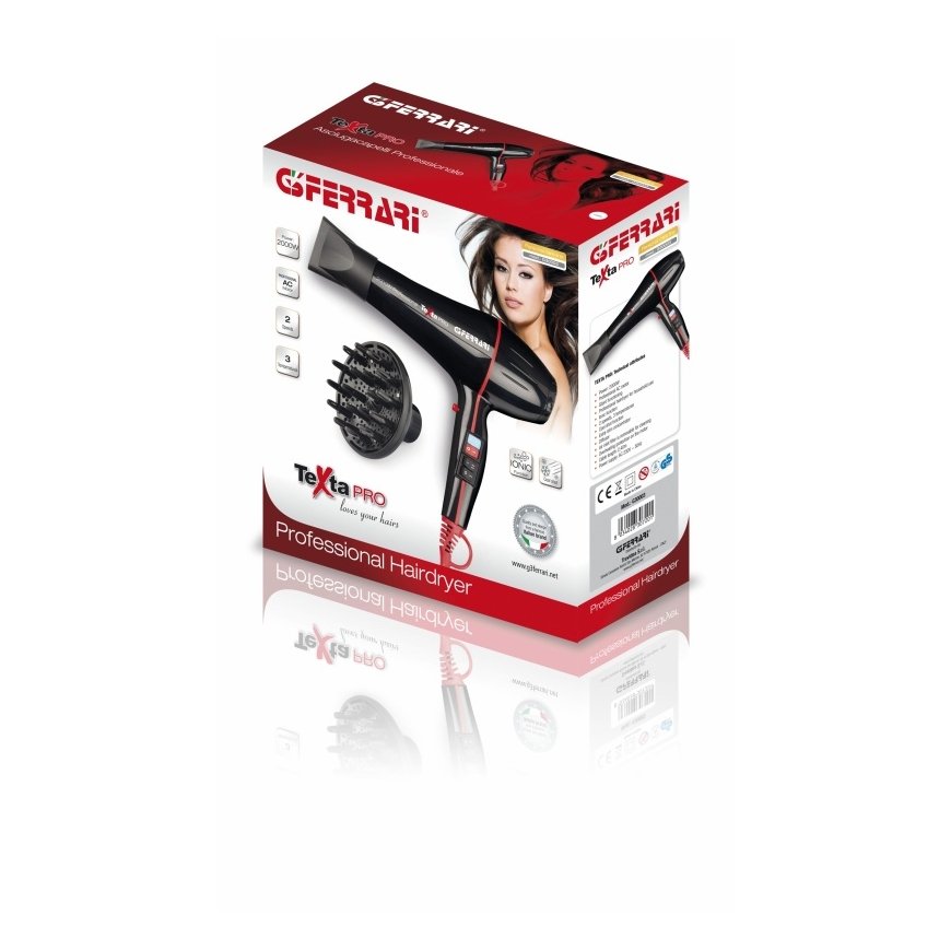 Ferrari TextaPro 2000 W Melns, Sarkans – 4