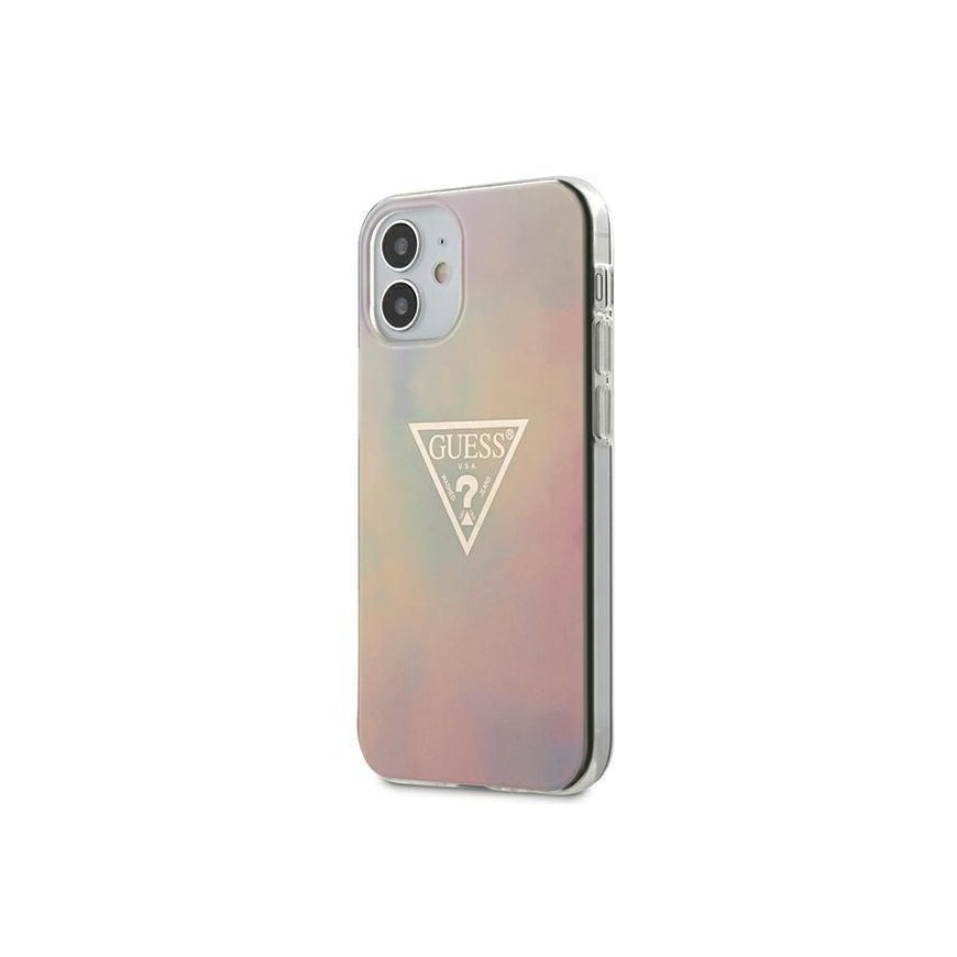 Guess GHUHCP12SPCUMCGG01 iPhone 12 mini 5.4" Pink/Pink Hard Case Tie & Die Collection – 2