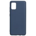 Evelatus Samsung Galaxy A41 Nano Silicone Case Soft Touch TPU Blue