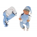 Lean Cars Baby Doll 46 cm Blue Mommy's Star Blanket Lean Cars Baby Doll 46 cm Blue Mommy's Star Blanket