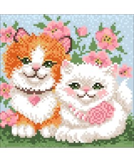 Beldizart Kittens in love 20*20 cm WD2382