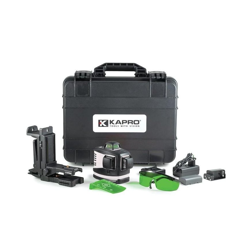 Laz. meter KAPRO 3D with green beam – 3