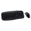 Keyboard and mouse Genius Smart KM-200, keyboard with optical wired mice, US, classic, wired (USB), black Keyboard and mouse Genius Smart KM-200, keyboard with optical wired mice, US, classic, wired (USB), black