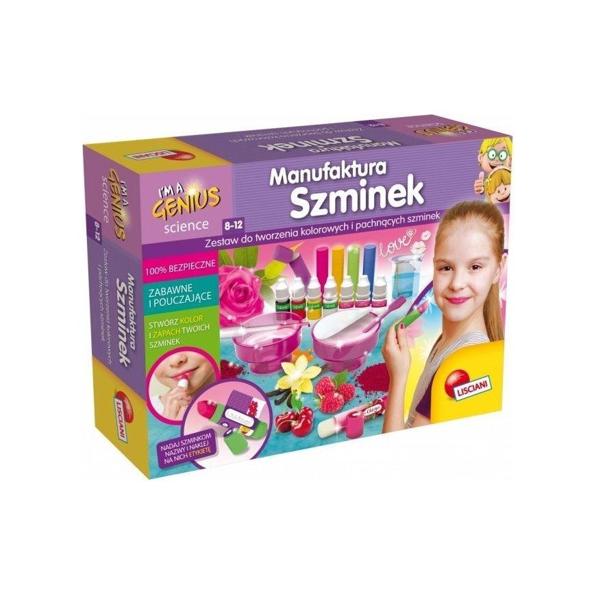 Lisciani „Im Genius“ mokslinė laboratorija - lūpų dažų manufaktūra