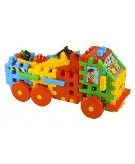 Baczek Constructional Blocks Truck With Animals