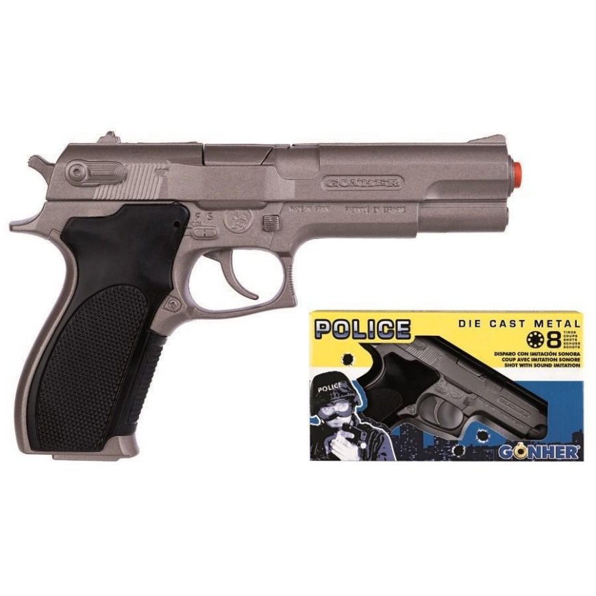 Pulio Metalinis policijos pistoletas GONHER 45/0 – 4